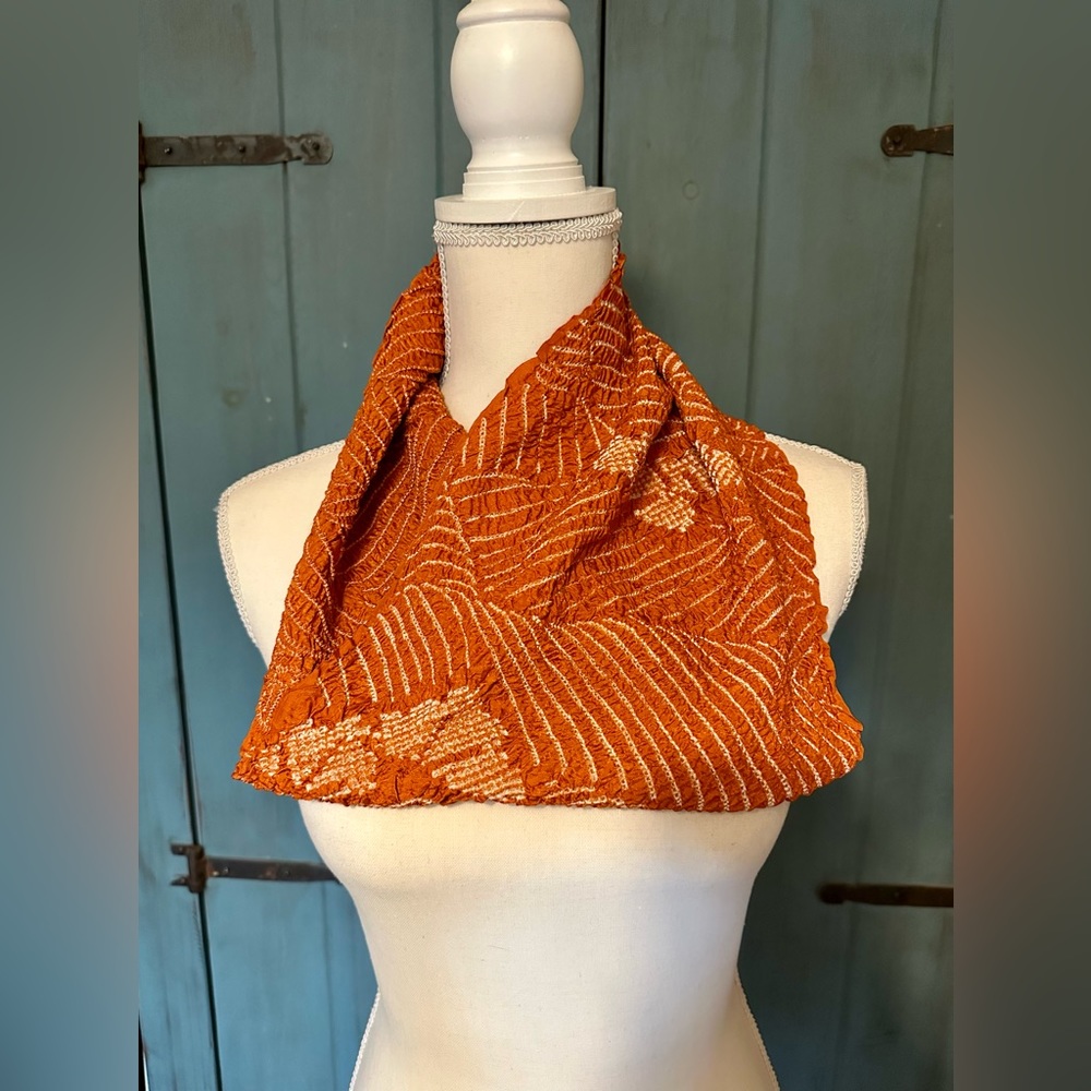Silk Infinity Scarf - Picture 2 of 5